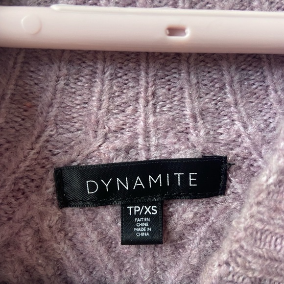 Lilac Dynamite sweater - Picture 2 of 4